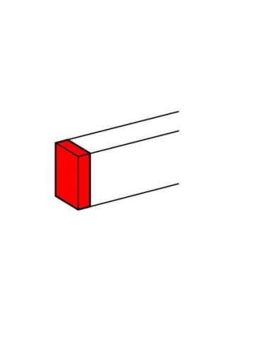 Tapa final 50 x 105 - Canal DLP Aluminio - A000128449 LEGRAND 011158 (EMBALAJE DE 20 UNIDADES)