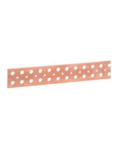 Barra cobre plana rígida - 63x5mm - 800/700A admitidos - Longitud 1750mm - A000130733 LEGRAND 037441