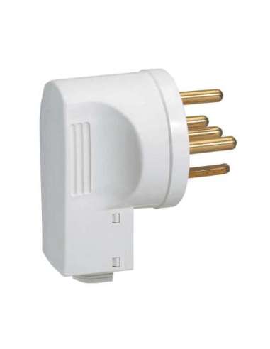 Clavija 32A 3P+N+T 380V. Color blanco - A000131469 LEGRAND 055807