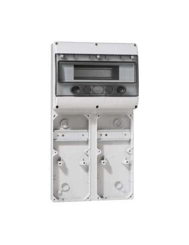 Combinado P17 para montaje de 2 placas frontales de 280x125mm. Carril DIN 12 módulos de - A000131537 LEGRAND 057703
