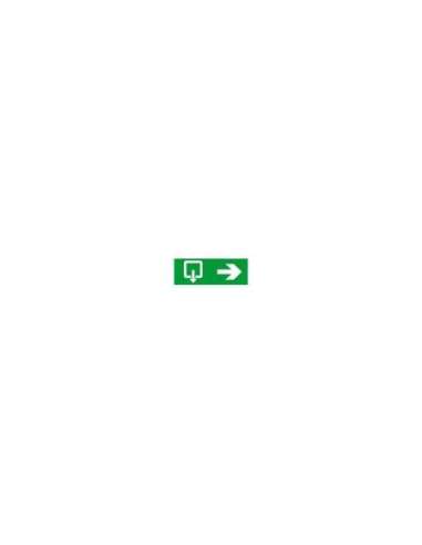 Etiqueta de señalización SALIDA HABITUAL - A000131618 LEGRAND 060997