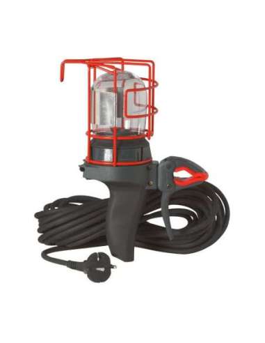 Lámpara portátil 230V - 75W incandescente - clavija 2P - con pinza - cable 10 m - A000131759 LEGRAND 062211