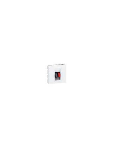 Base altavoz Mosaic para regleta de bornes 4mm² - 2 módulos - Blanco - A000132236 LEGRAND 078751