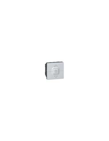Pulsador para persianas Mosaic - 2 módulos - Aluminio - A000132311 LEGRAND 079225