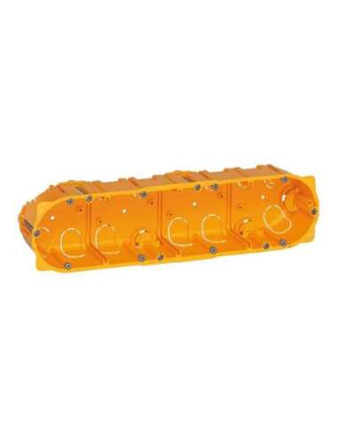 Caja de empotrar Batibox para tabique hueco. 4 elementos