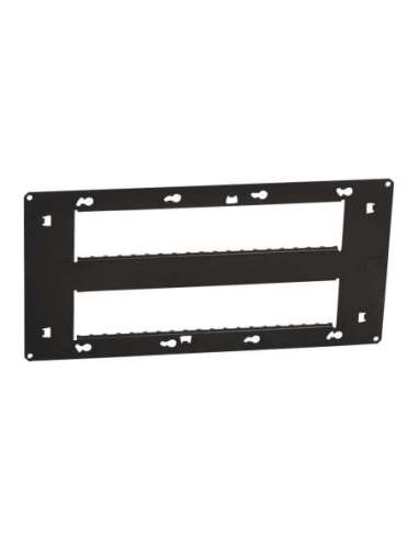 Soporte Mosaic - 2x10 módulos - 4 puestos - Fijación con tornillos - A000132373 LEGRAND 080268