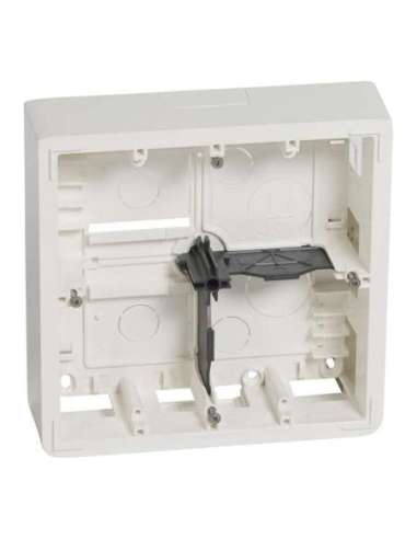 Caja de superficie Mosaic - 2x5 o 2x2x2 módulos - profundidad 46mm - para soporte ref. - A000132374 LEGRAND 080274