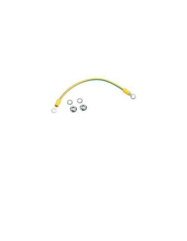 Kit conductores tierra para caja-armario metálico 4mm² - A000147454 HAGER FL874A (EMBALAJE DE 10 UNIDADES)