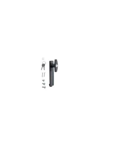 Cerradura y empuñadura con llave de sierra 1242E armarios Univers IP55/65 - A000147697 HAGER FZ507