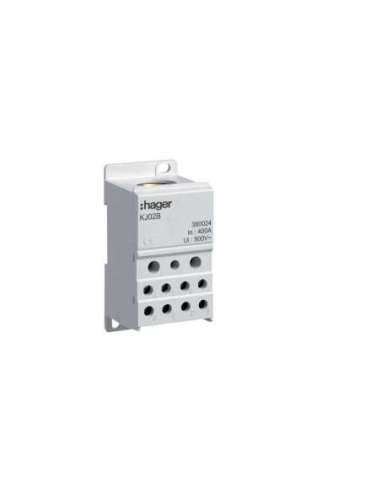 Juego bloques conexiones unipolar 400A - A000148271 HAGER KJ02B