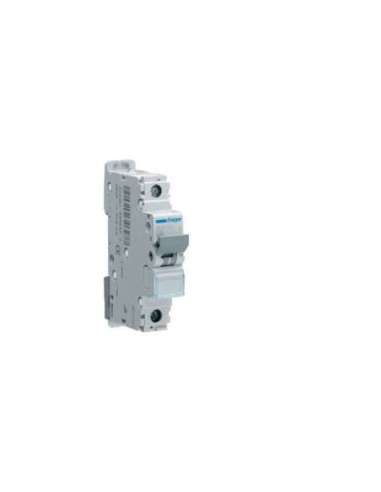 Automático magnetotérmico M curva-C 6kA 1P 10A - A000149018 HAGER MCA110 (EMBALAJE DE 12 UNIDADES)