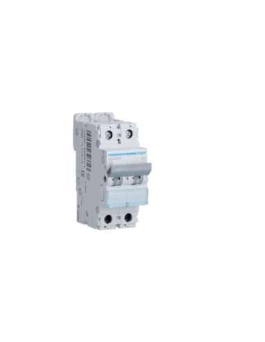 Automático magnetotérmico M curva-C 6kA 2P 6A - A000149031 HAGER MCA206 (EMBALAJE DE 6 UNIDADES)