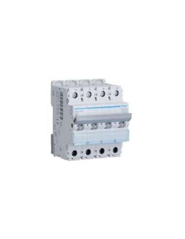 Automático magnetotérmico M curva-C 6kA 4P 25A - A000149063 HAGER MCA425