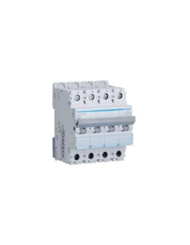 Automático magnetotérmico M curva-C 6kA 4P 40A - A000149065 HAGER MCA440
