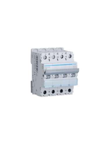 Automático magnetotérmico M curva-C 6kA 4P 50A - A000149066 HAGER MCA450