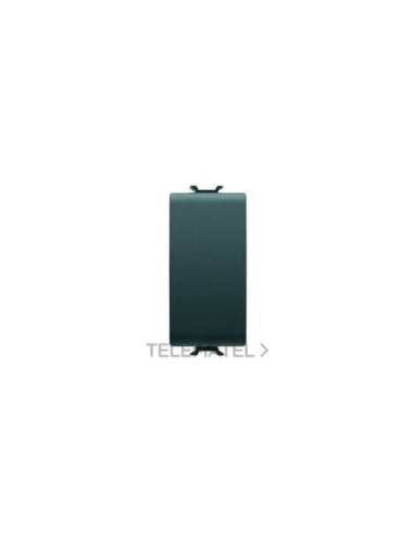 CRUZAMIENTO UNIPOLAR 250 Vca - 16AX - NEUTRO - 1 MÓDULO - NEGRO SATINADO - CHORUSMART - A000168545 GEWISS GW12091
