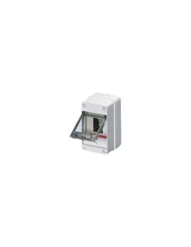 CAJA ESTANCA - PAREDES CON AGUJEROS TORQUELADOS - PREPARADO PARA ALOJAR REGLETAS - 4M I - A000171096 GEWISS GW40001