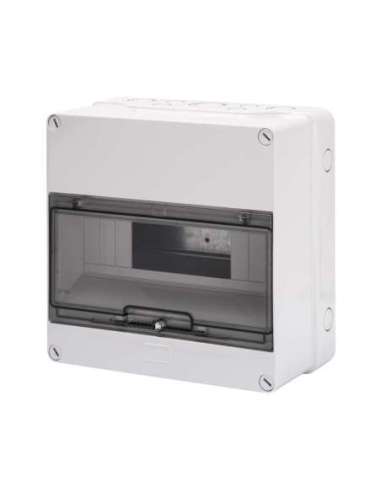 CAJA ESTANCA - PAREDES CON AGUJEROS TORQUELADOS - PREPARADO PARA ALOJAR REGLETAS - 12M - A000171099 GEWISS GW40005