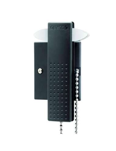 MARTILLO PARA ROMPER EL CRISTAL CON SOPORTE DE FIJACIÓN UNIVERSAL - NEGRO TÓNER - 70x60 - A000171250 GEWISS GW42216