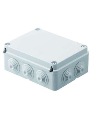 CAJA DE DERIVACIÓN CON TAPA BAJA ATORNILLADA - IP55 - DIMENSIONES INTERNAS 190X140X70 - - A000171259 GEWISS GW44007