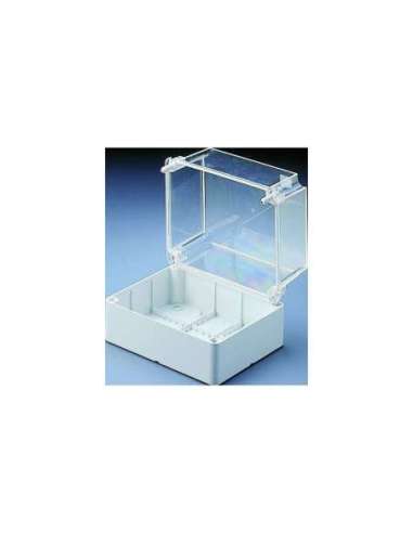 CAJA DE DERIVACIÓN Y PARA APARATOS ELÉCTRICOS Y ELÉCTRONICOS -TAPA ALTA TRANSPARENTE - - A000171330 GEWISS GW44437