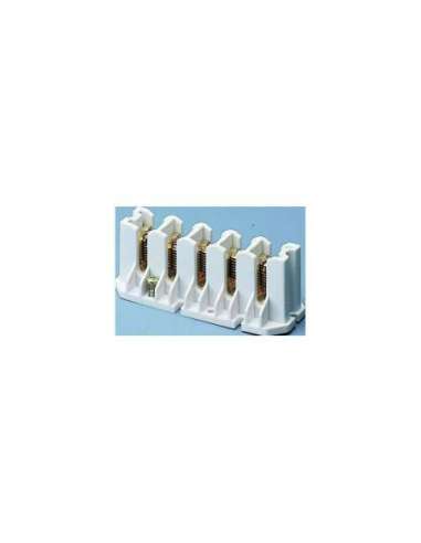 REGLETA MULTIPOLARE - FIJACIÓN CON TORNILLO - CAPACIDAD CONEXIÓN 5X6 MM² - A000171344 GEWISS GW44610