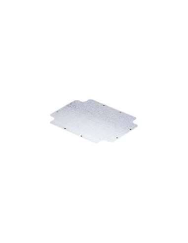PLACA DE FONDO CON TORNILLOS DE FIJACIÓN AUTORROSCANTES - PARA CAJAS 240X190 - EN CHAPA - A000171350 GEWISS GW44616