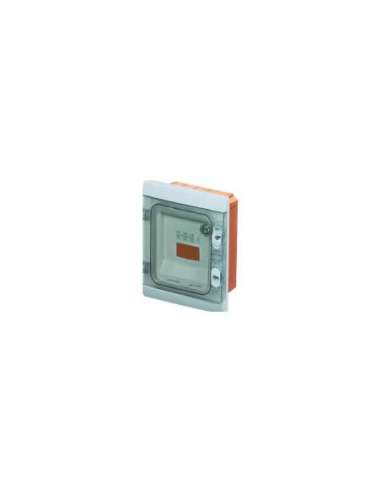 CAJA DE DISTRIBUCIÓN COMPONIBILE DE EMPOTRAR - ESTANCA - 6 MÓDULOS - IP55 GRIS RAL 7035 - A000171988 GEWISS GW48681