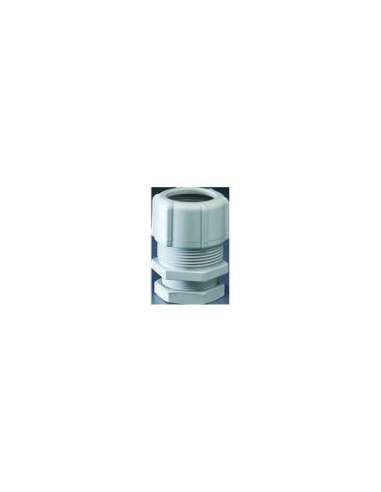 RACOR TUBO-CAJA EN POLÍMERO ANTICHOQUE Ø 37MM - PARA TUBO Ø 32MM - GRIS RAL7035 - IP66 - A000172565 GEWISS GW50418