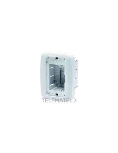 CAJA DE EMPOTRAR CON MARCO PARA BASES FIJAS COMPACTAS PROTEGIDAS Y ESTANCAS - IP55 - A000173837 GEWISS GW66498