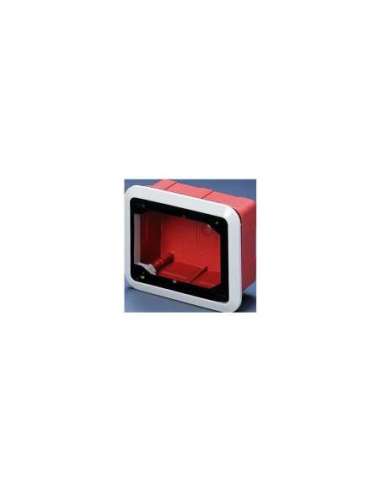 CAJA CON MARCO DE EMPOTRAR DE BASES FIJE HORIZONTALES - 16/32A SBF - IP44 - A000173938 GEWISS GW66681