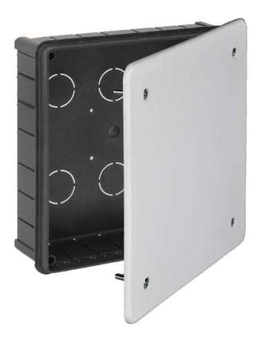 Caja de conexión de empotrar. De 200 x 200 mm. Tapa con tornillos - A000180959 SOLERA 320