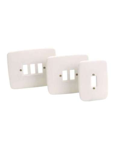 Placa embellecedora grande para 3 elementos. - A000180980 SOLERA 422 (EMBALAJE DE 10 UNIDADES)
