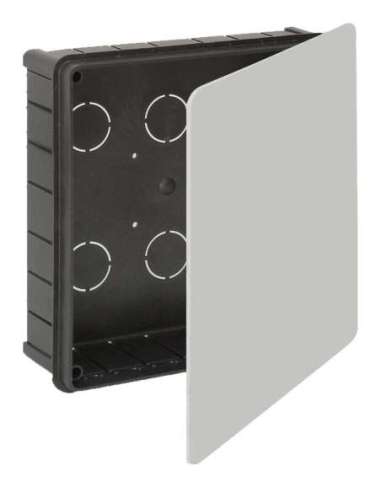 Caja de conexión de empotrar. De 200 x 200 x 65 mm. Tapa con garra metálica. - A000181334 SOLERA 620 (EMBALAJE DE 2 UNIDADES)