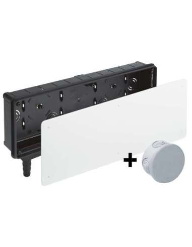 Caja de empotrar para preinstalación de aire acondicionado. Con evacuador independiente - A000181572 SOLERA 77