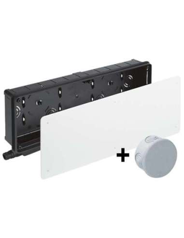 Caja de empotrar para preinstalación de aire acondicionado. Con evacuador independiente - A000181577 SOLERA 78