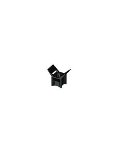 25 Base roscable negro U63X 1252 - A000182090 UNEX 1252 (EMBALAJE DE 100 UNIDADES)