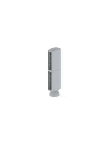 50 Torreta 16 mecanismos gris RAL7035 65 U24X 50743 - A000182341 UNEX 50743