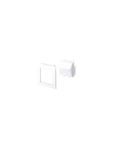 93 Placa inclinada 2 RJ45 blanco RAL9010 80 U24X 93754-2 - A000183387 UNEX 93754-2