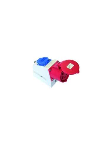 BASE COMBO IP44 2P+T 200/250V 16A 6H (2 BASES) IDE 00211