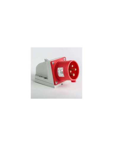 CLAVIJA MURAL IP44 3P+T 100/130V 32A 4H IDE 01125