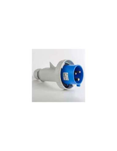 CLAVIJA AÉREA IP66-IP67 2P+T 110/130V 32A 4H IDE 01604