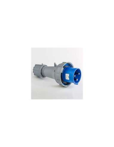 CLAVIJA AÉREA IP66-IP67 2P+T 100/130V 63A 4H CONTACTO PILOTO IDE 01651