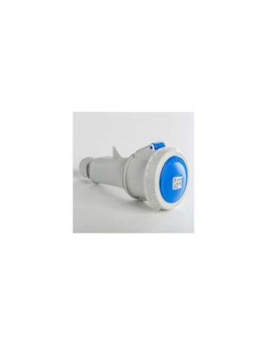 BASE AÉREA IP66-IP67 2P+T 200/250V 32A 6H IDE 02704 (EMBALAJE DE 5 UNIDADES)