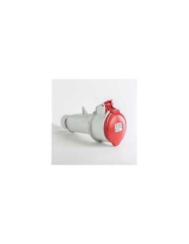 BASE AÉREA IP44 3P+N+T 200/346 240/415V 16A 6H IDE 03203 (EMBALAJE DE 10 UNIDADES)