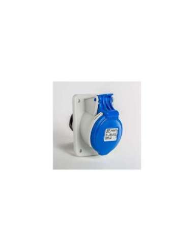 BASE EMPOTRAR INCLINADA IP44 2P+T 380/415V 16A 9H IDE 03301