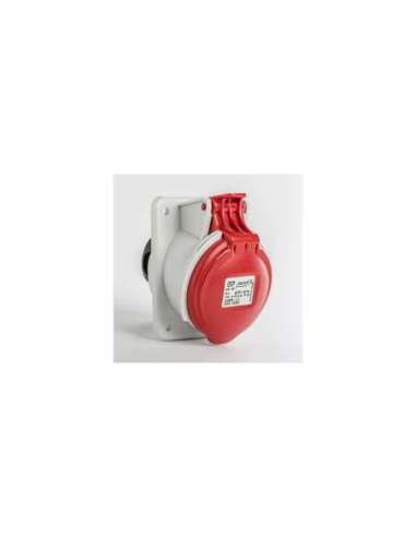 BASE EMPOTRAR INCLINADA IP44 3P+T 380/415V 16A 6H IDE 03302 (EMBALAJE DE 10 UNIDADES)