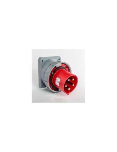 CLAVIJA EMPOTRAR INCLINADA IP66-IP67 3P+N+T 200/346 240/415V 63A 6H CONTACTO PILOTO IDE 03663