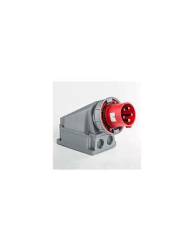 CLAVIJA MURAL IP66-IP67 3P+N+T 200/346 240/415V 63A 6H CONTACTO PILOTO IDE 03673