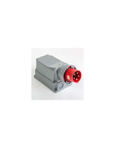 CLAVIJA MURAL IP66-IP67 3P+N+T 200/346 240/415V 125A 6H CONTACTO PILOTO IDE 03676